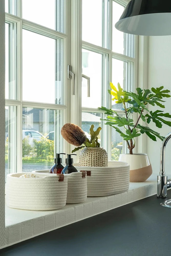 House Nordic Jarana Saklama Sepeti Seti (3 Parça)