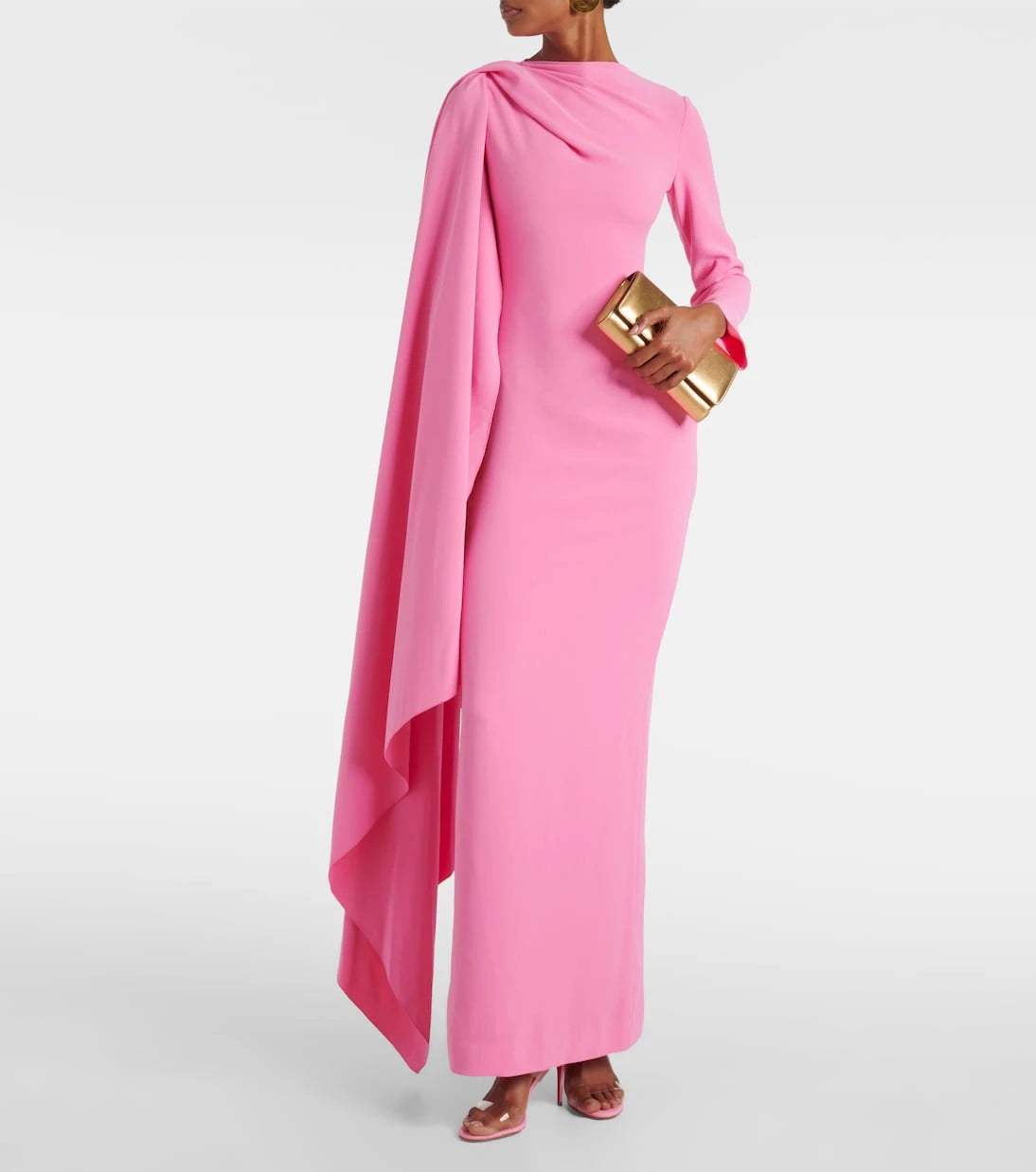 Solace London - Lydia draped gown