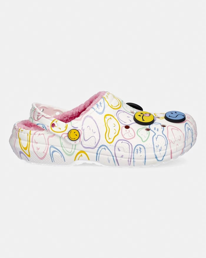 Crocs Smiley Classic Lined Clog