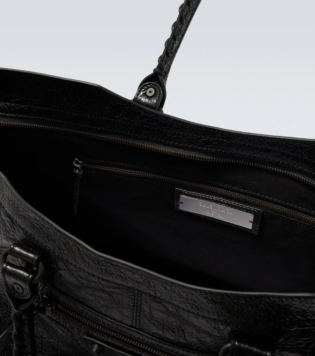 Balenciaga - Le City leather duffel bag