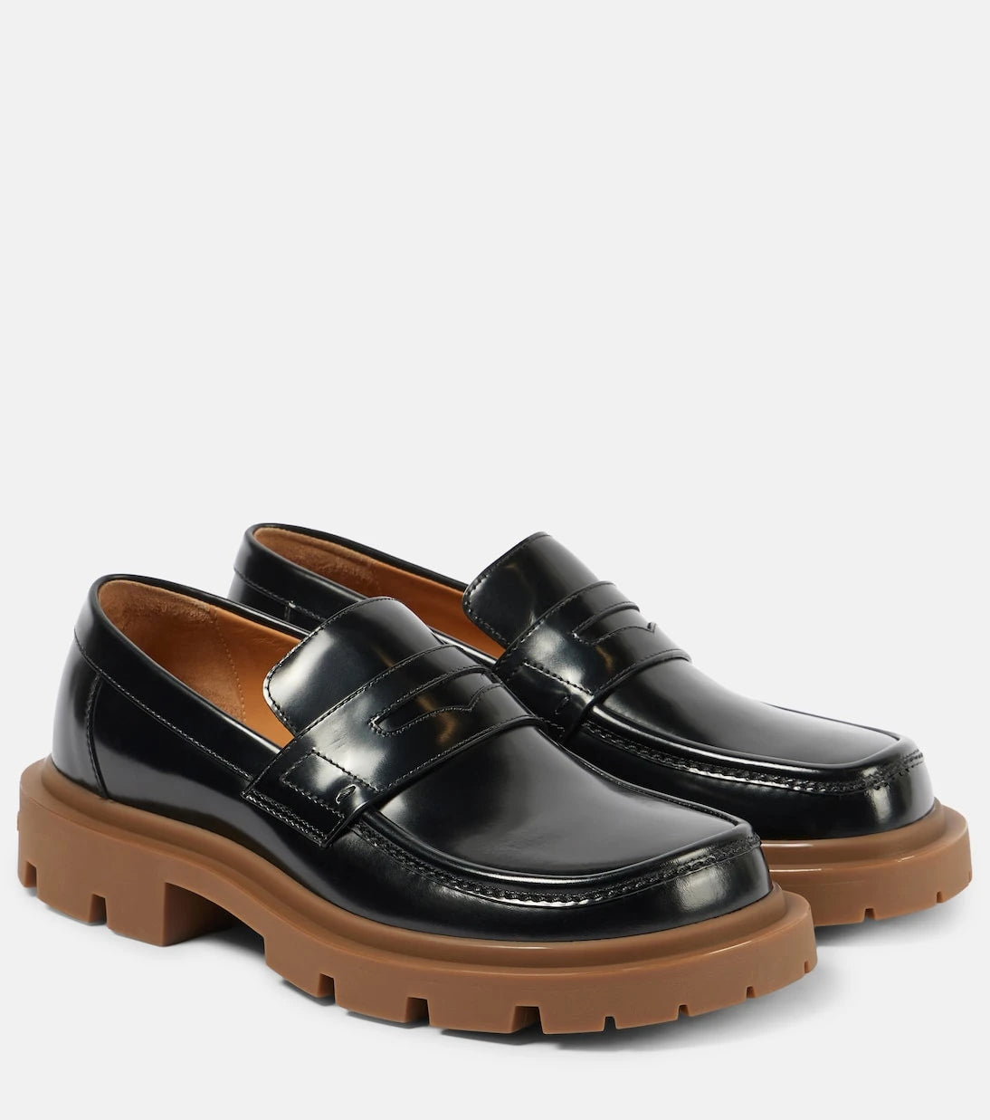 Maison Margiela - Ivy leather loafers