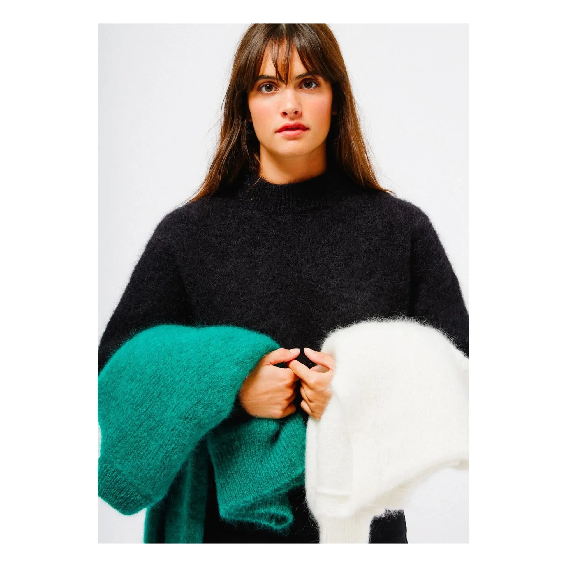 Surprise Paris - Jane Super Kid Mohair sweater | Black