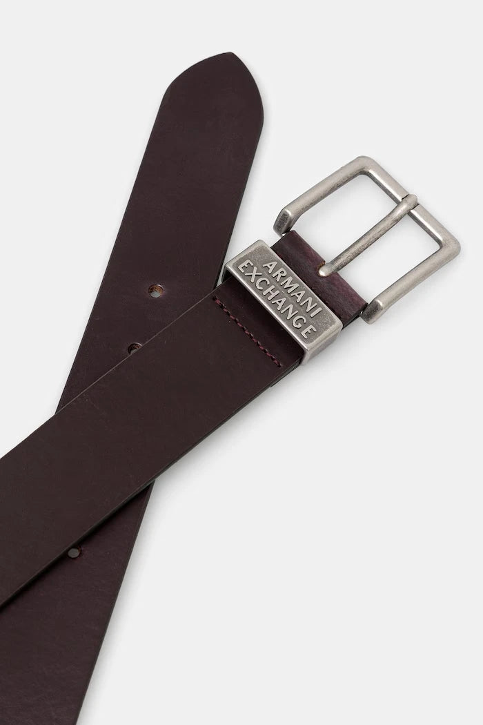 Armani Exchange колан мъжки от кожа