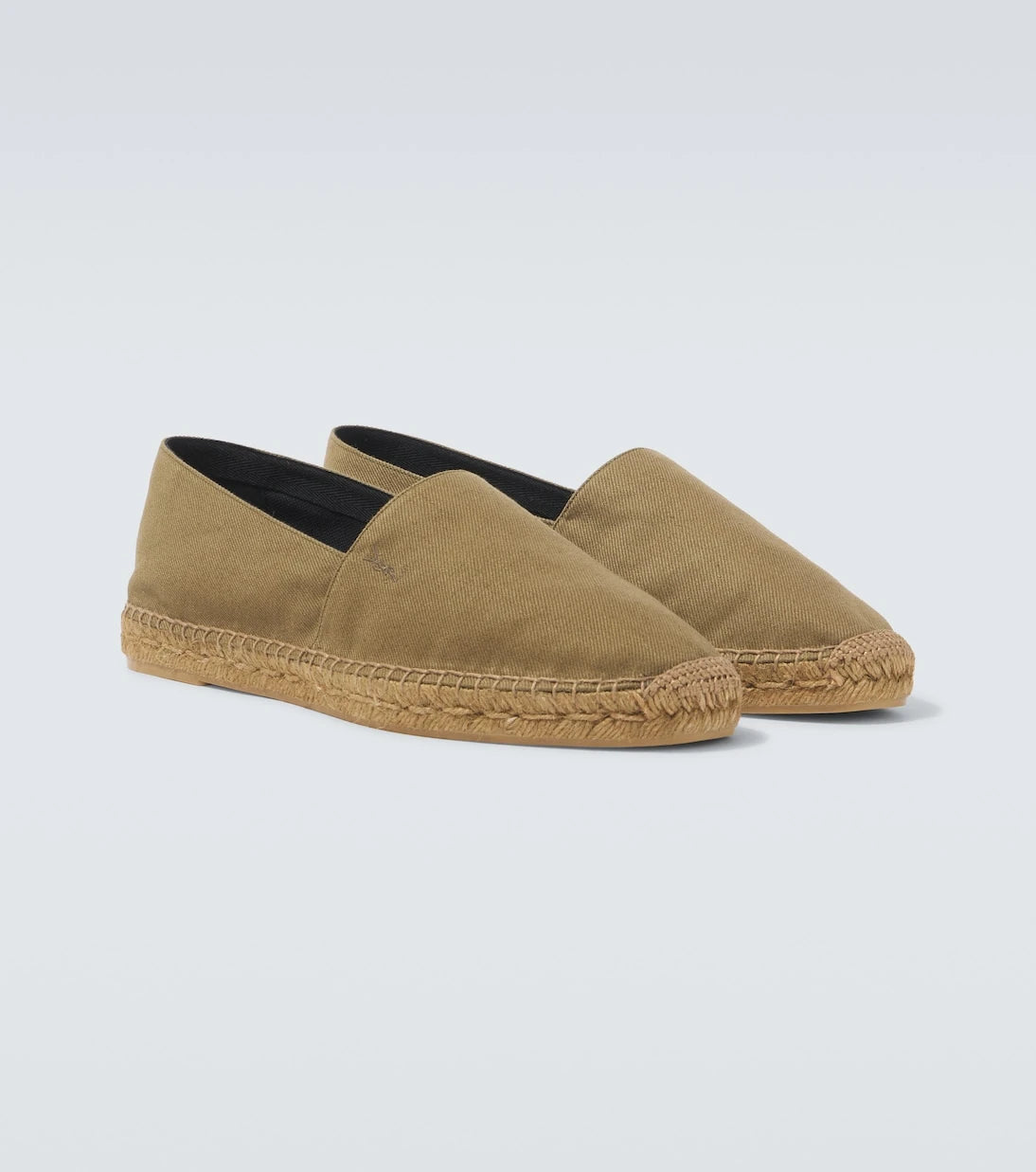 Saint Laurent - Cassandre gabardine espadrilles