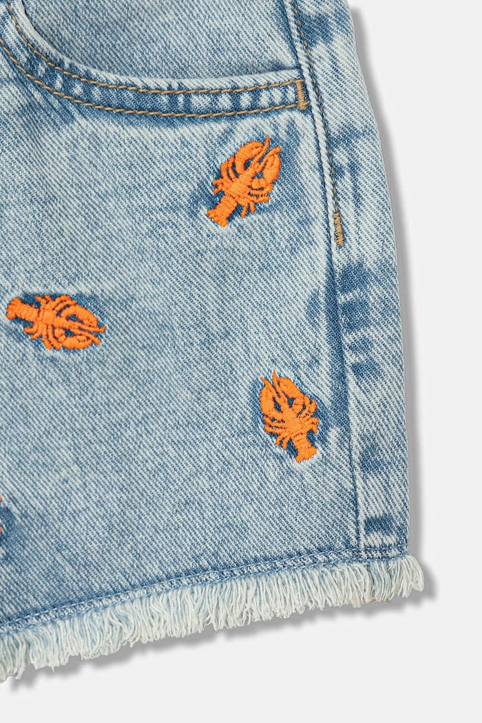United Colors of Benetton çocuk denim kısa şort