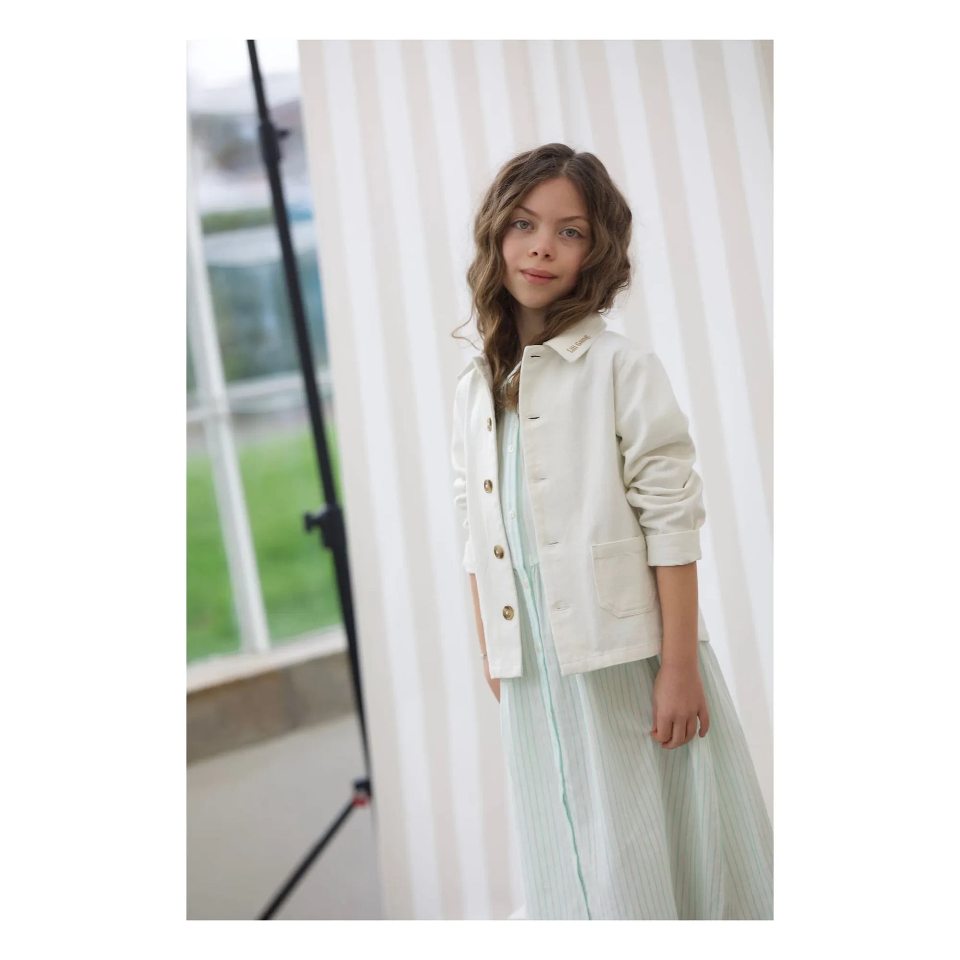 Lililotte - Vick Organic Cotton Jacket | Ivory