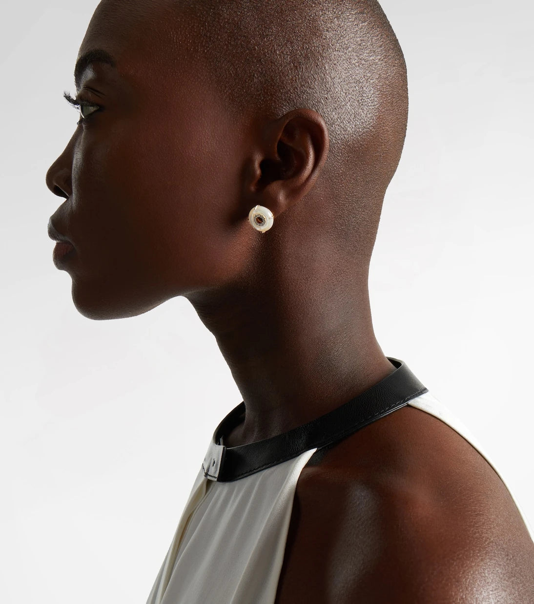 Mateo - 14kt gold earrings with diamonds and pearls