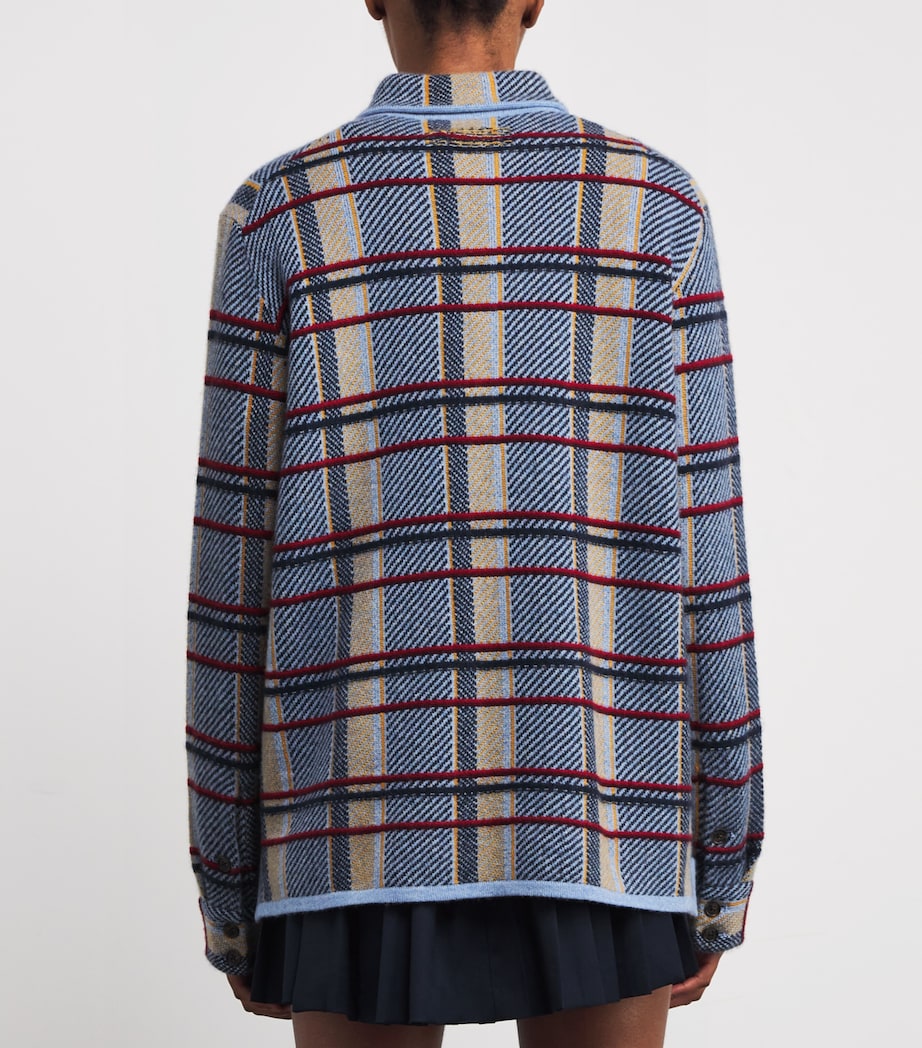 Guest In Residence Multi Plaid Work Shirt