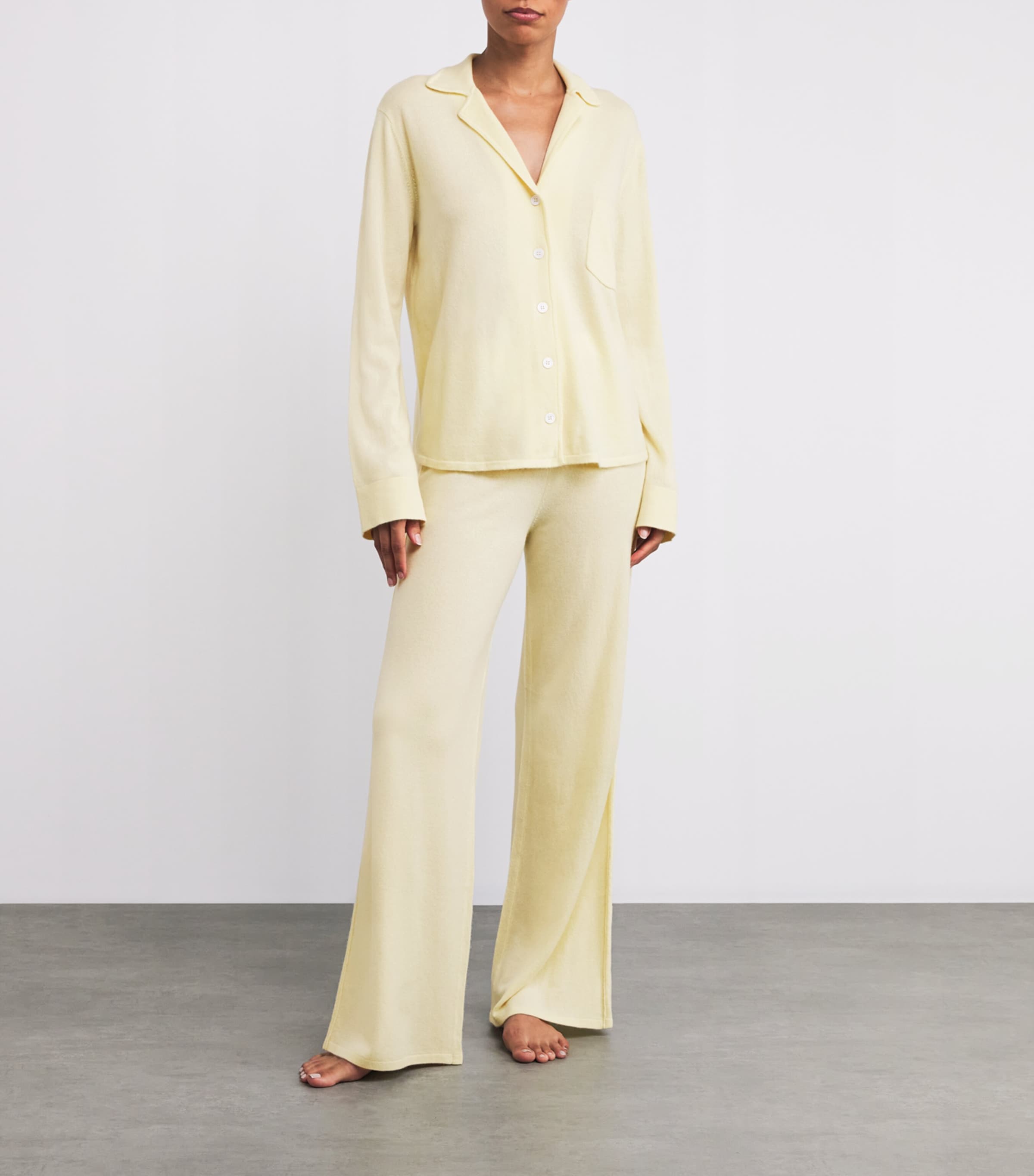 arch 4 Yellow Cashmere Spring Gardens Pyjama Set
