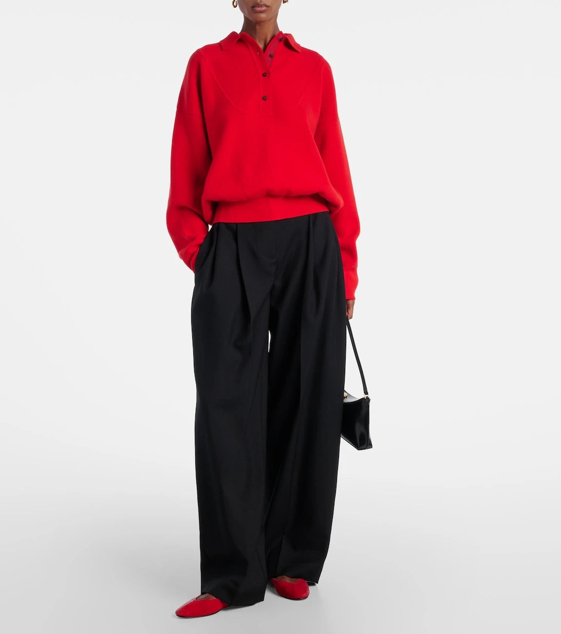 Jacquemus - Balloon wool and cashmere polo sweater