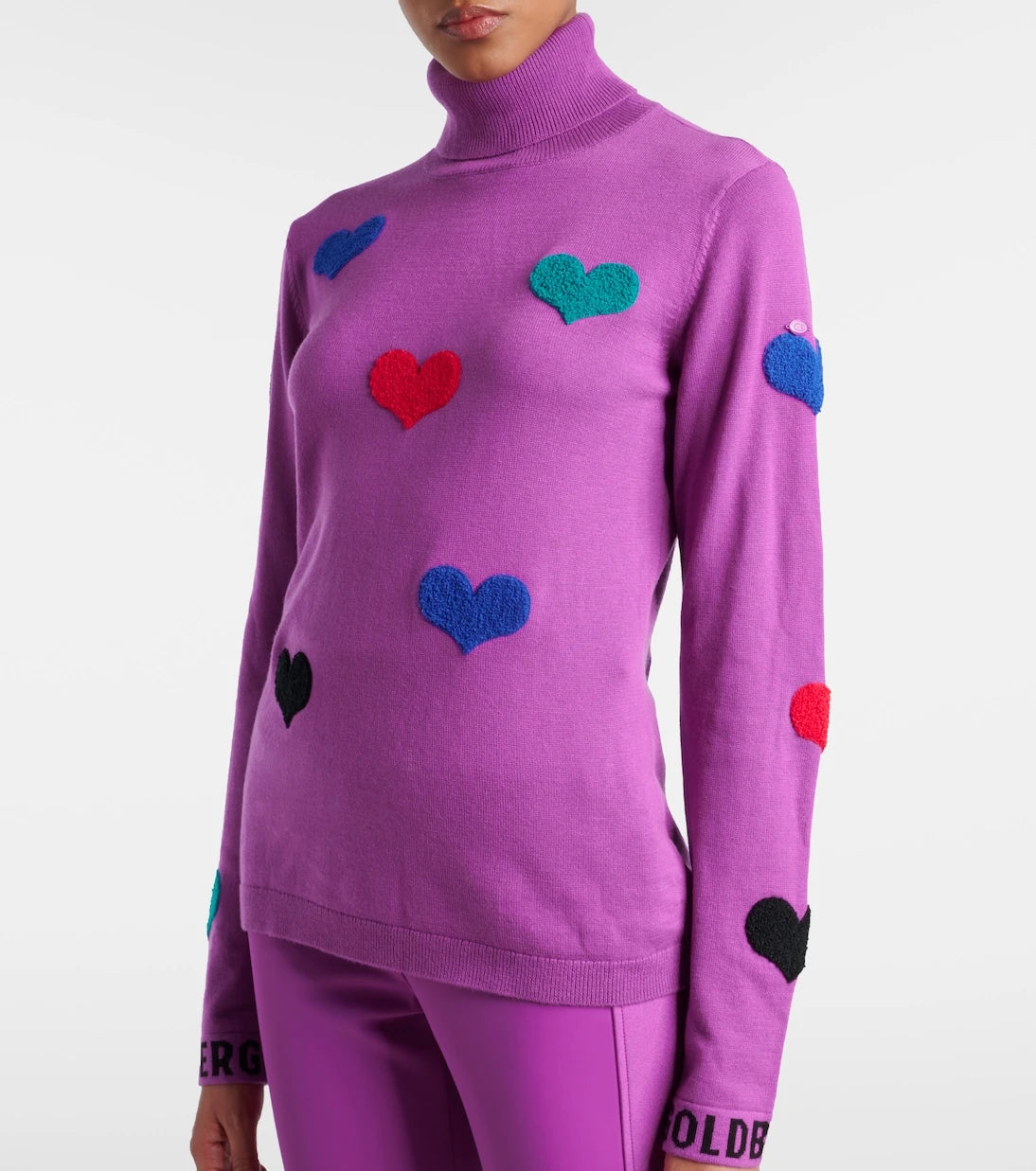 Goldbergh - Bacio appliqués turtleneck sweater