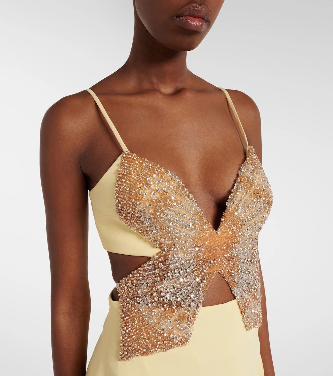 Costarellos - Zilia embellished minidress