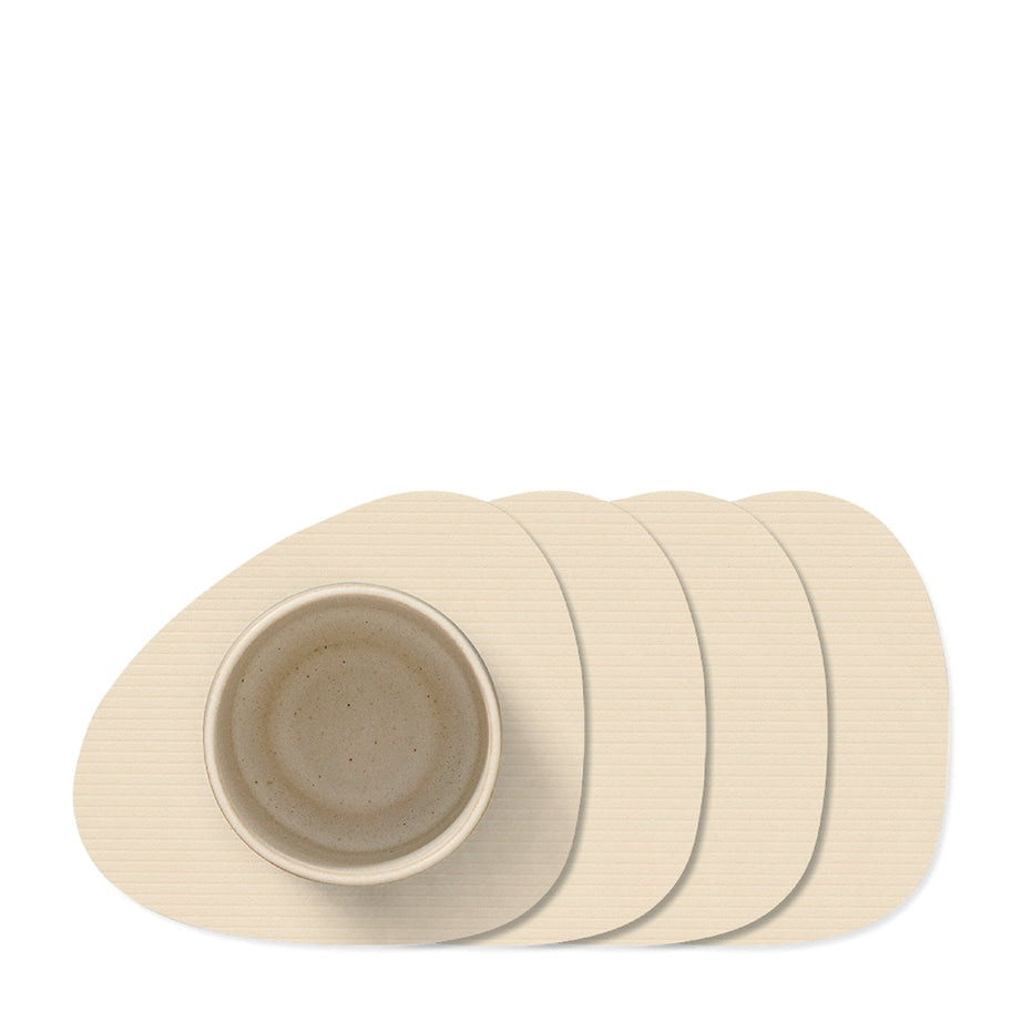 Curve Corduroy Coasters (Set of 4)