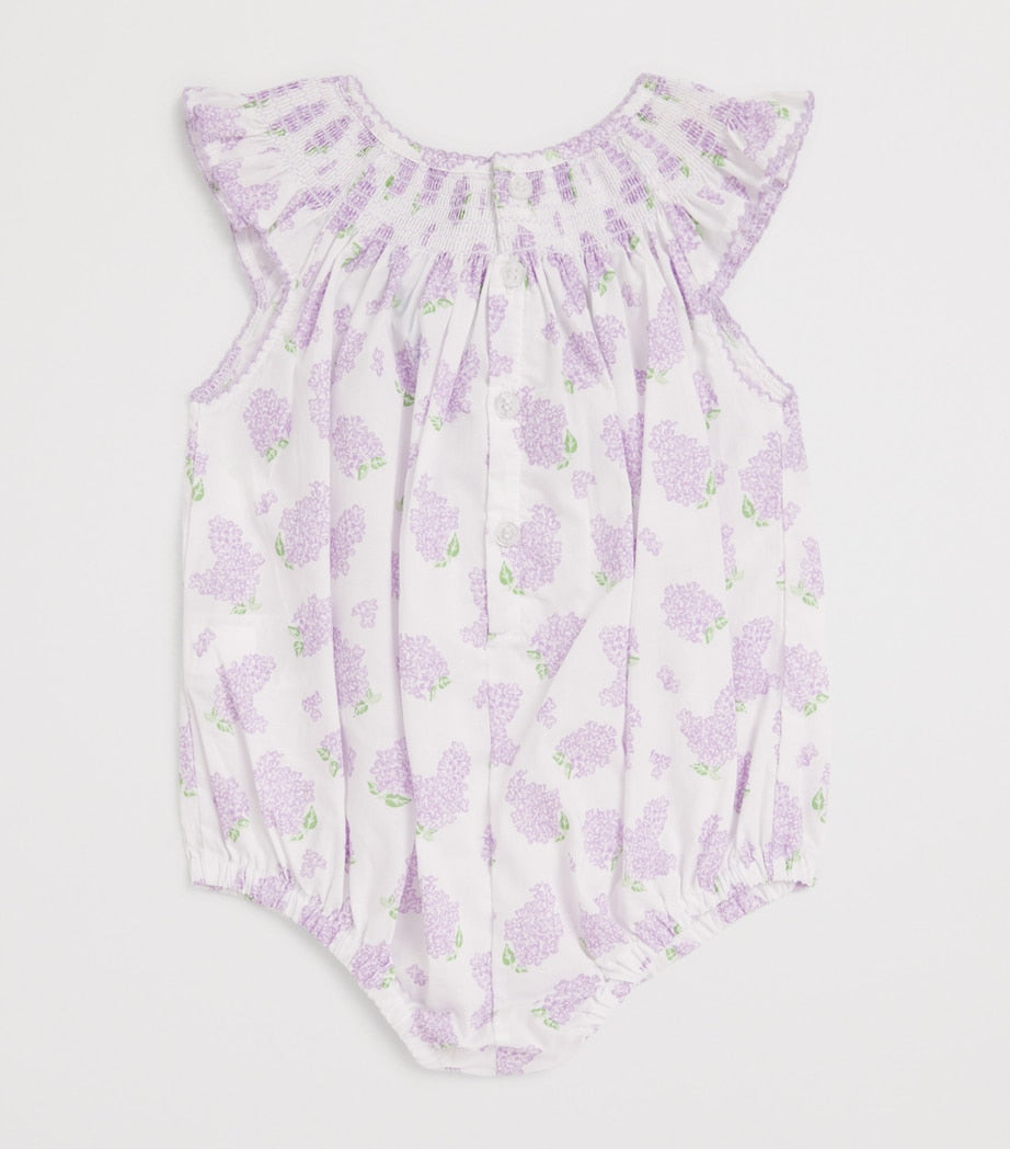 Pima Cotton Lilac Love Bodysuit (9 Months)