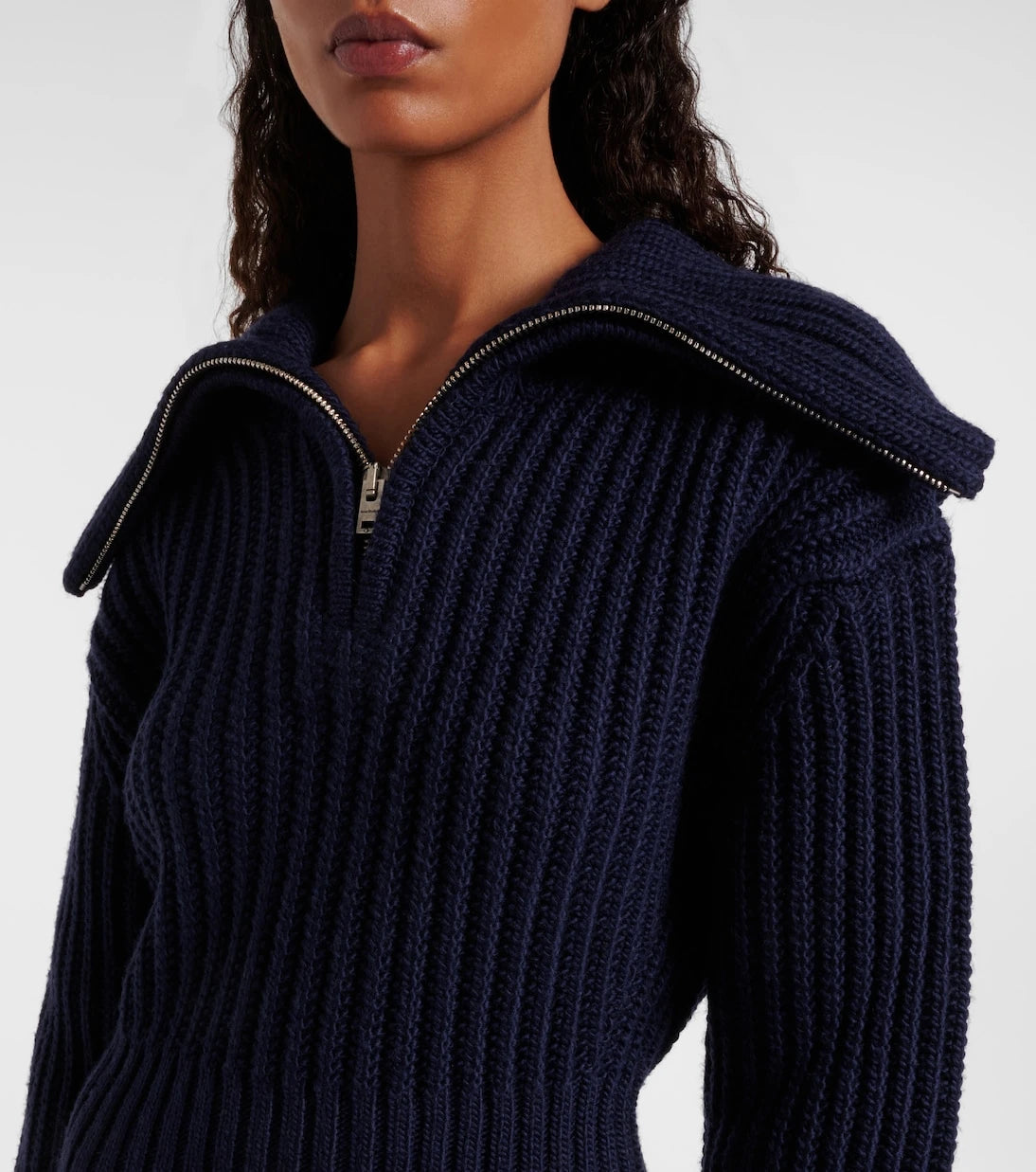 Acne Studios - Embroidered ribbed-knit wool sweater