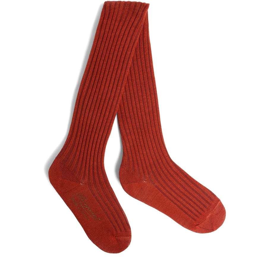 Cotton Ribbed Socks