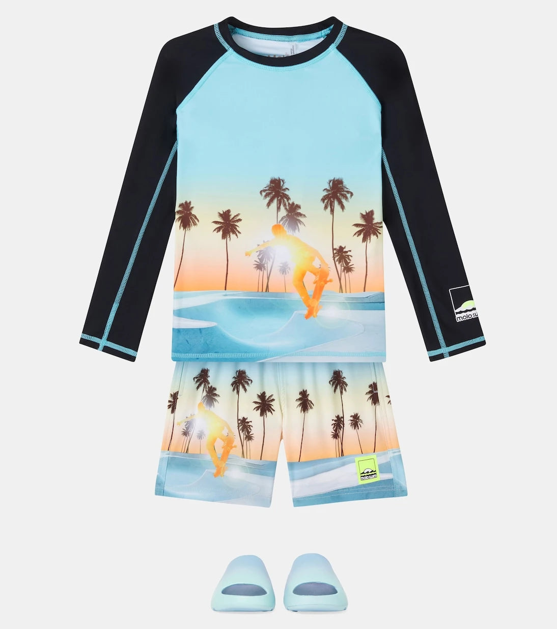 Molo - Nilson printed swim trunks