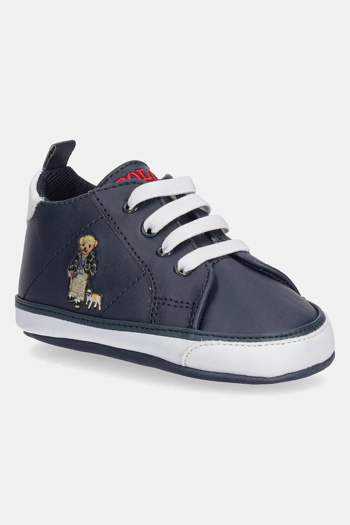 Бебешки обувки Polo Ralph Lauren QUILTON BEAR GORE HI LAYETTE