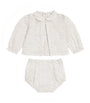 Marie-Chantal Cotton Athena Bonnie Blouse and Bloomers Set (3-18 Months)