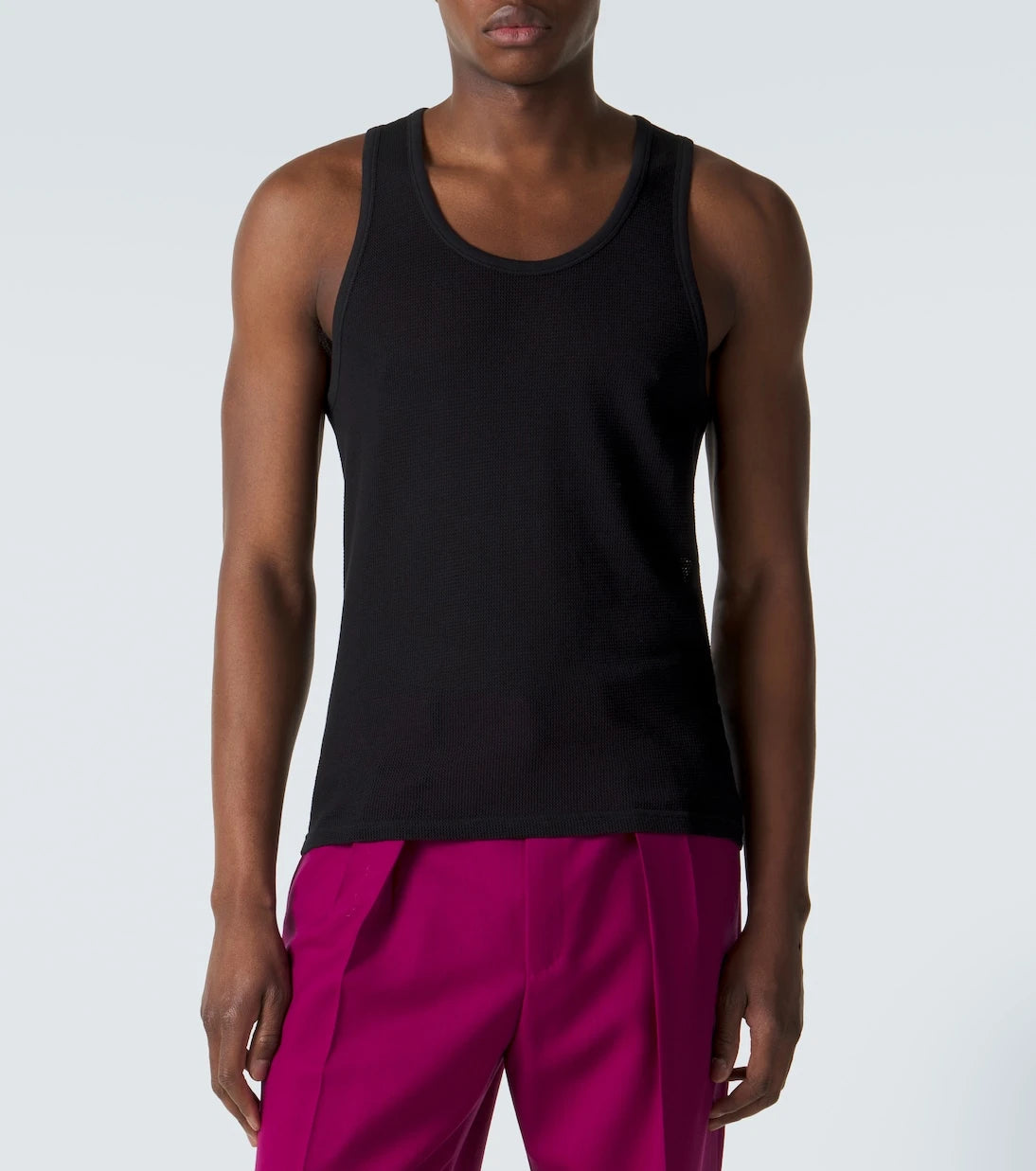 Tom Ford - Semi-sheer cotton tank top