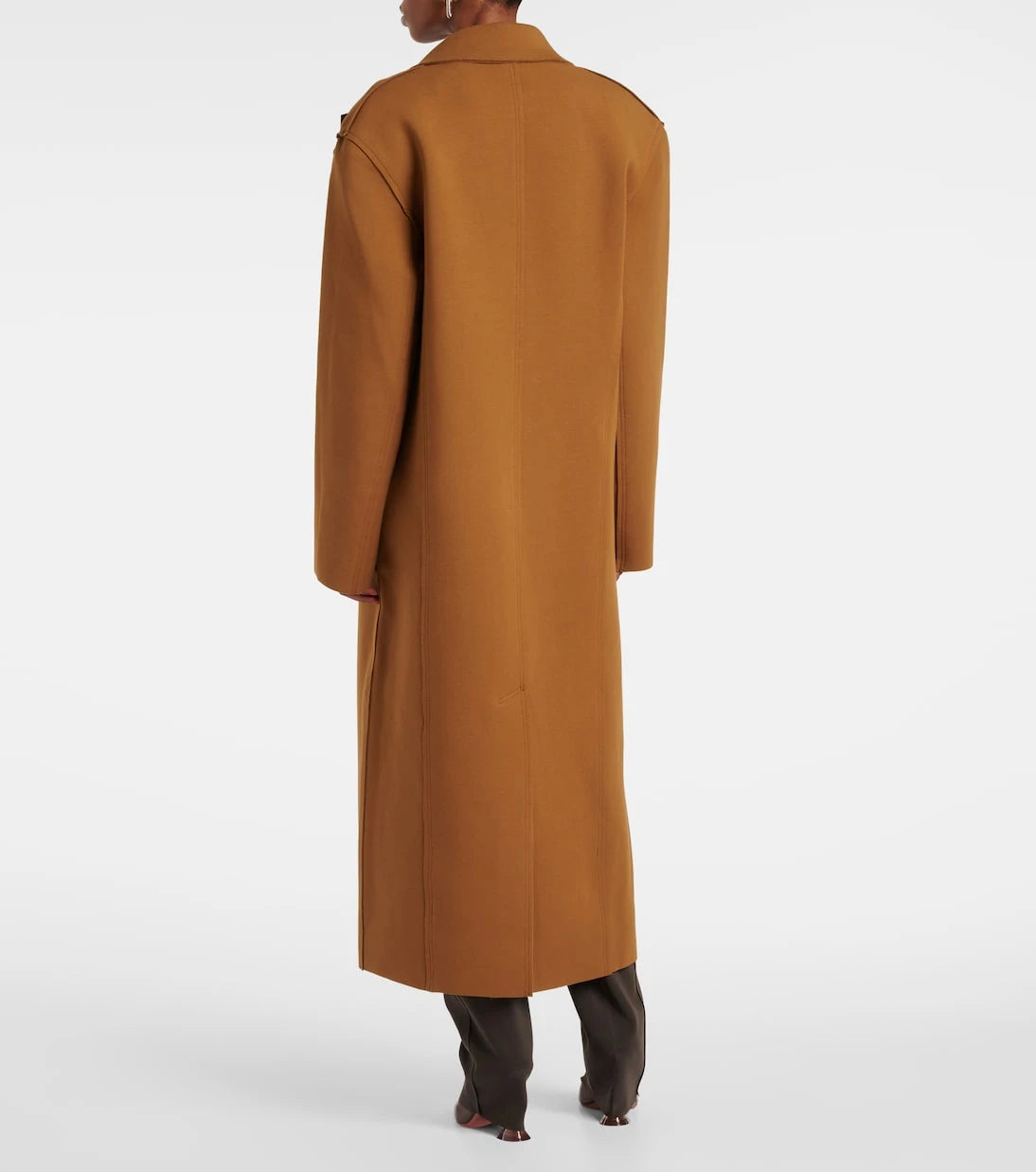 Norma Kamali - Oversized cotton-blend coat