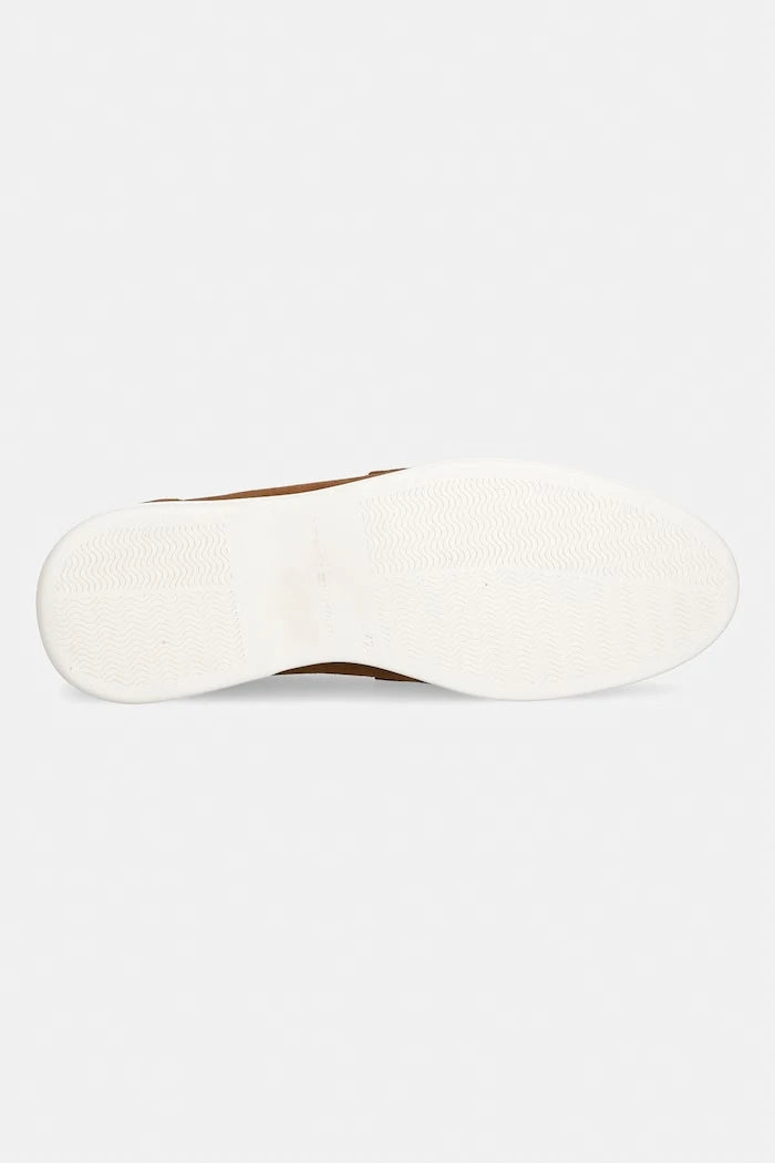 Tommy Hilfiger Erkek Süet Mokasen LIGHT SUEDE FLAG HARDWARE LOAFER
