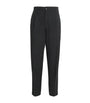 Isaia Wool-Blend Pleated Trousers