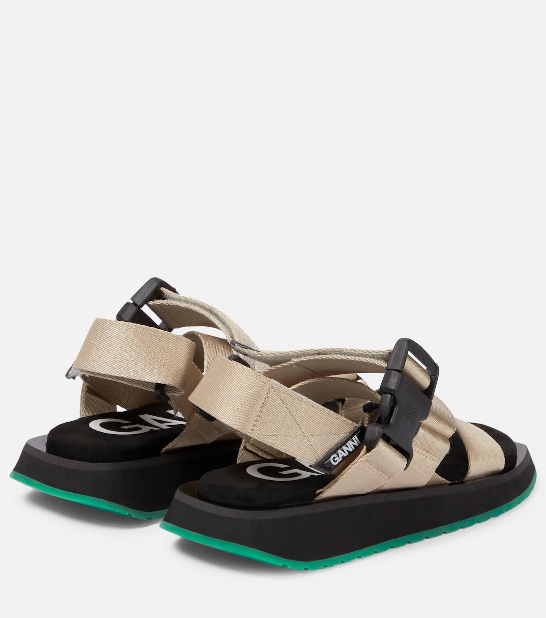 Ganni - صنادل Performance Webbing