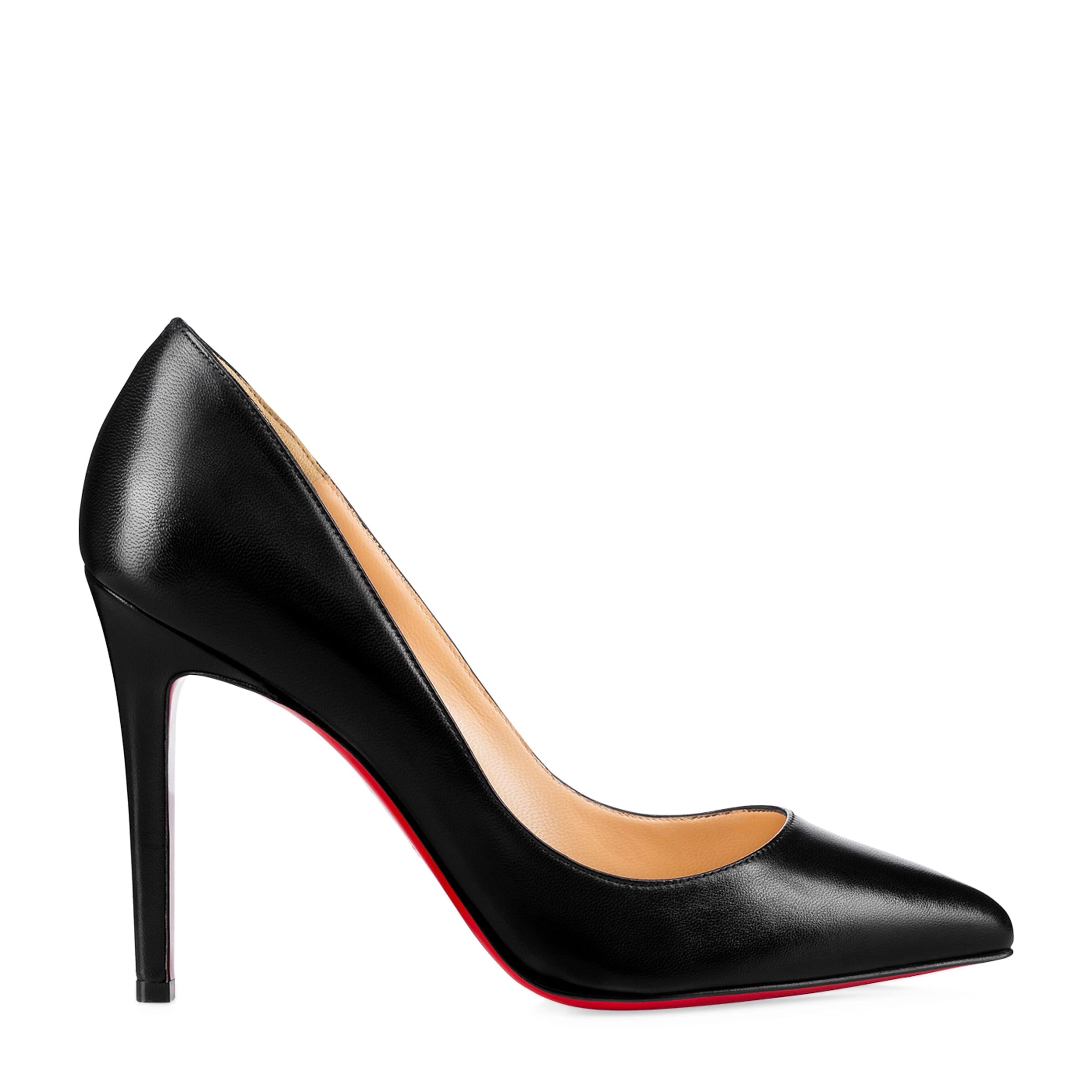 Christian Louboutin Black Pigalle Nappa Leather Pumps 100
