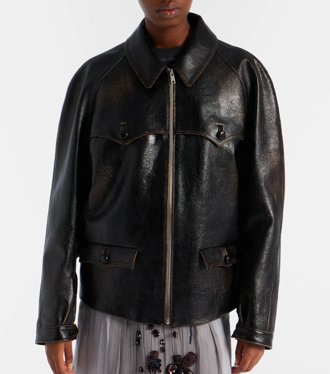 Prada - Leather jacket