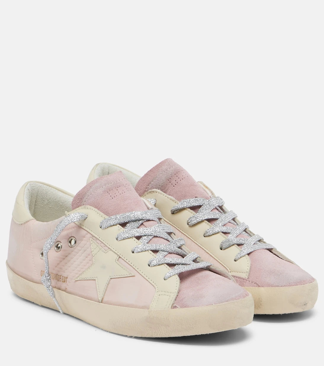 Golden Goose - Super-Star suede-trimmed sneakers