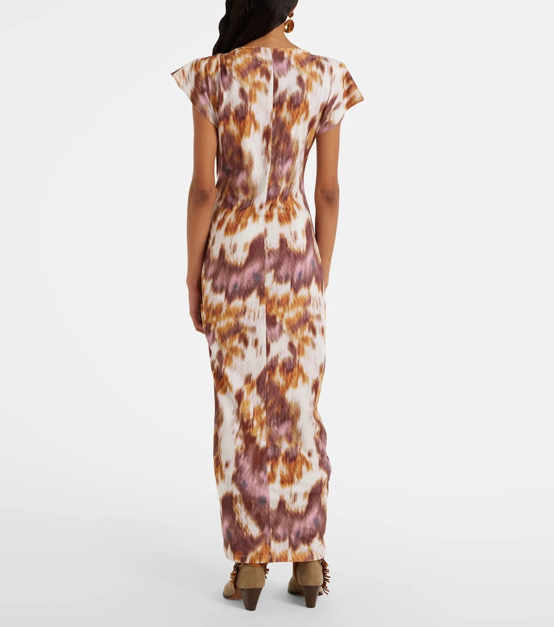 Marant Etoile - Nadela printed cotton jersey maxi dress