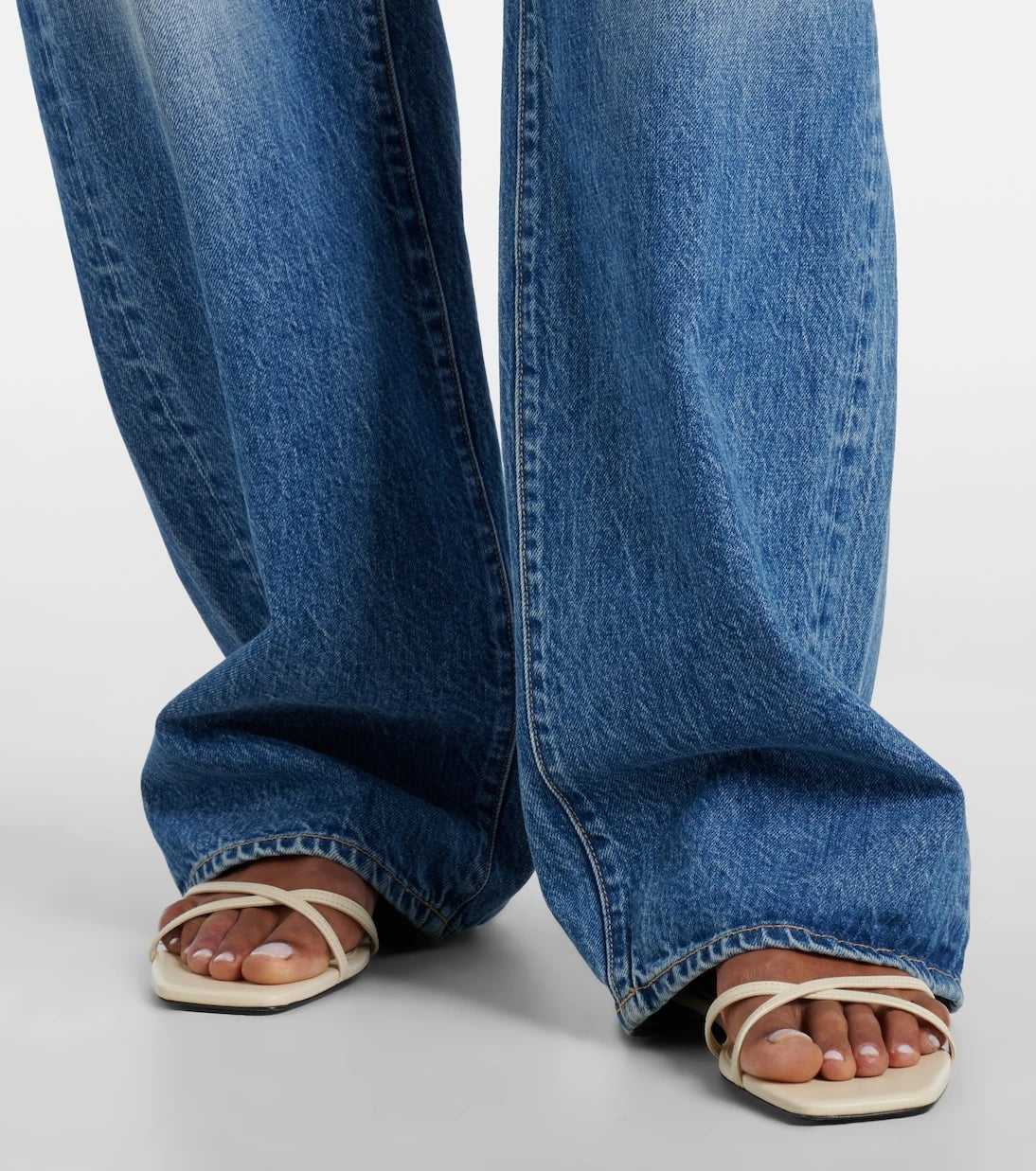 Slvrlake - Cassie high-rise barrel-leg jeans