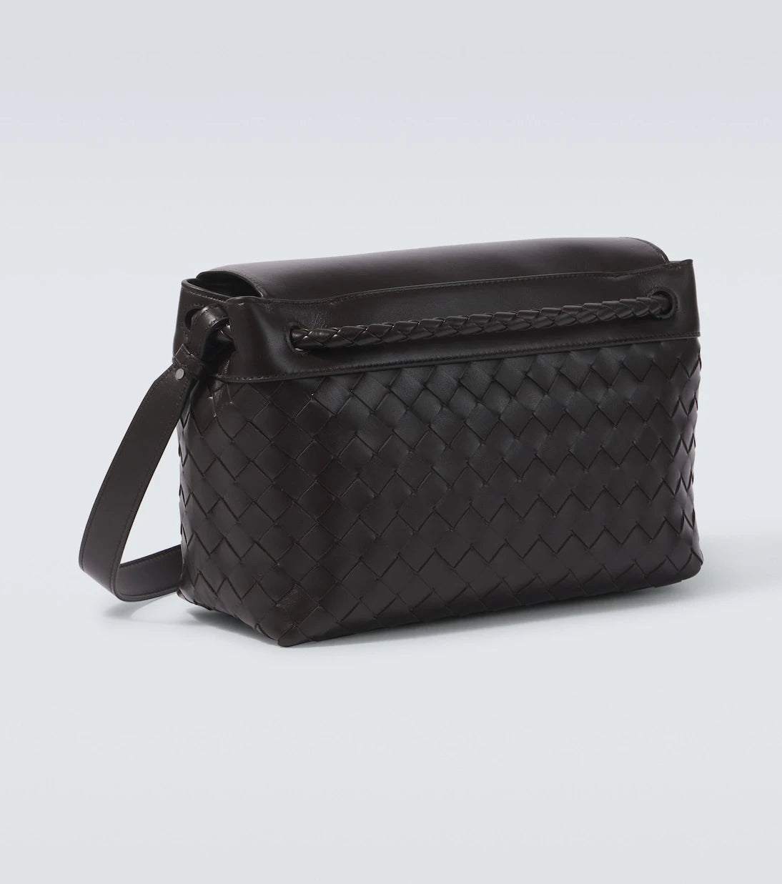 Bottega Veneta - Andiamo Knot Small leather messenger bag