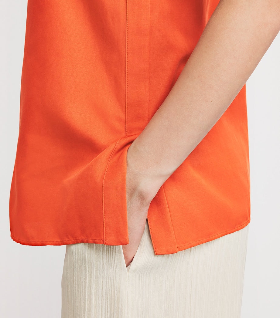 Silk-Cotton Aragon Cami Top SUNDOWN