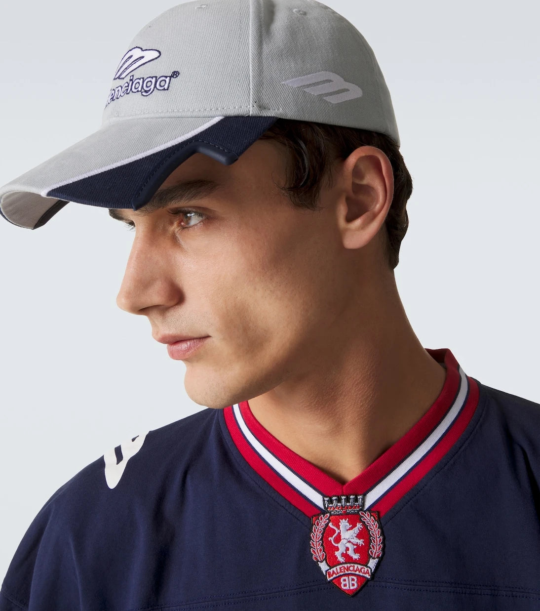 Balenciaga - Logo cotton baseball cap