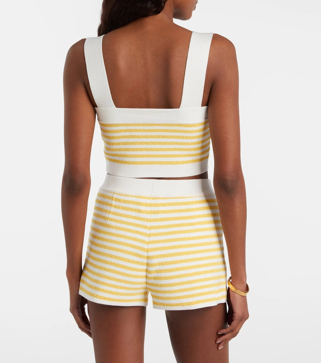 Posse - Ari striped crop top