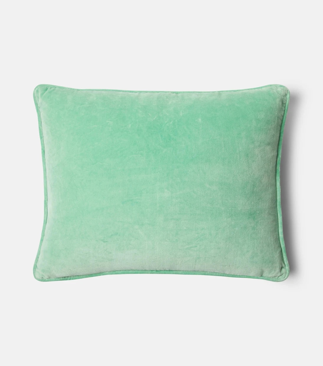 Les-Ottomans - Embroidered cotton velvet cushion