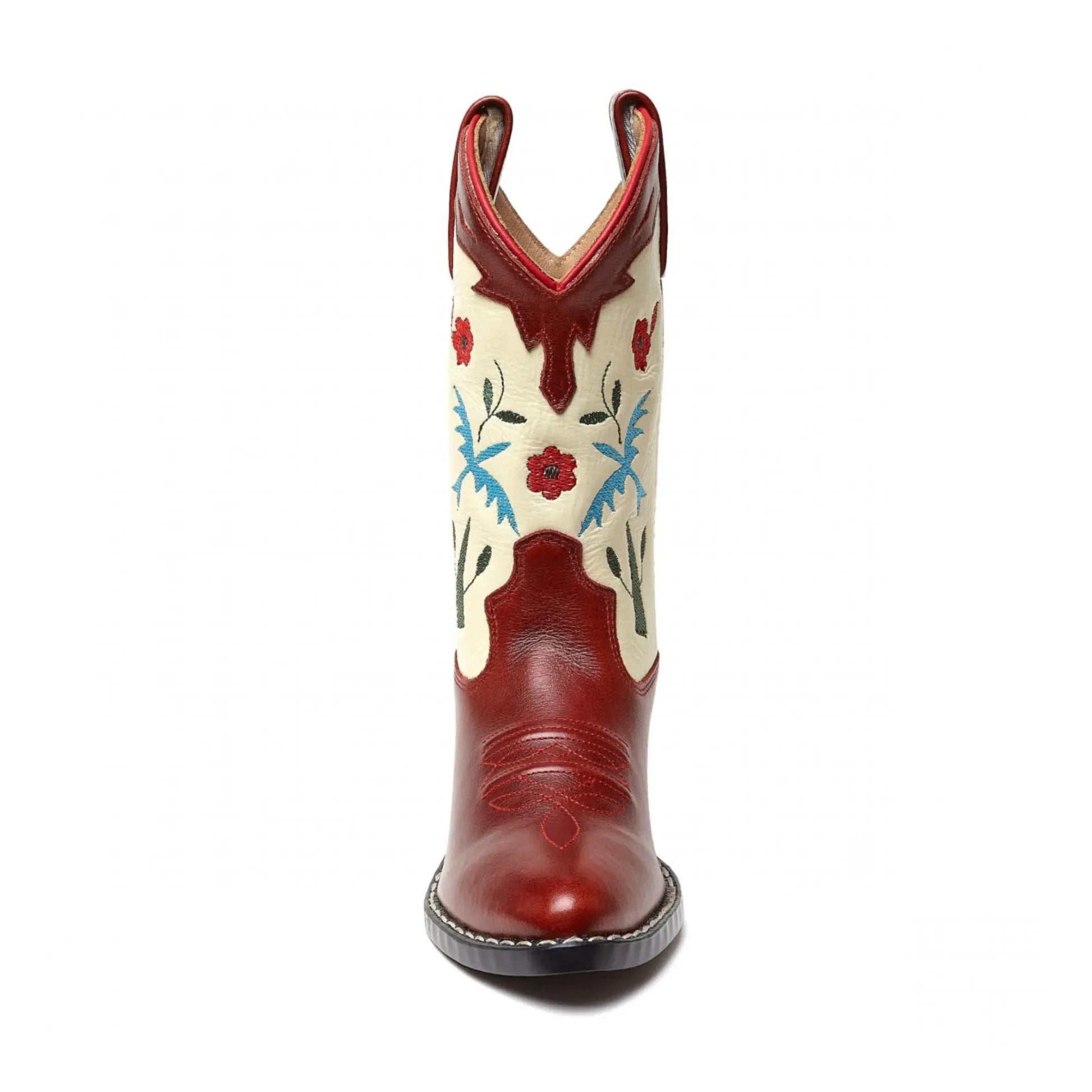 Bootstock - Bluebird Santiag Boots | Red