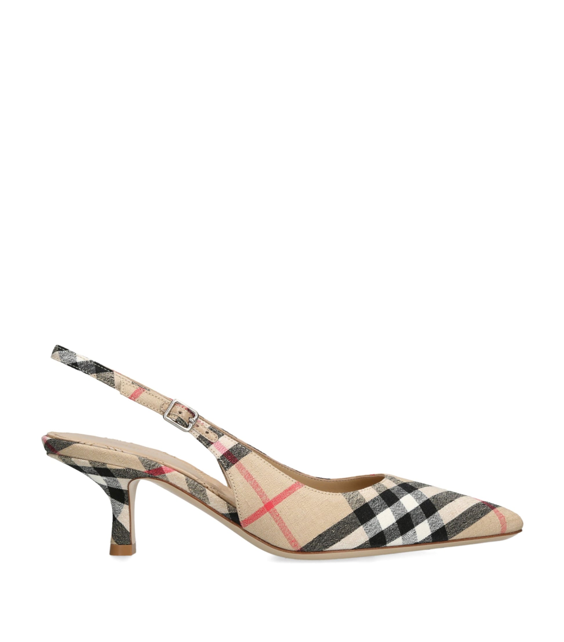 Beige LF Dame Slingback Heels 55
