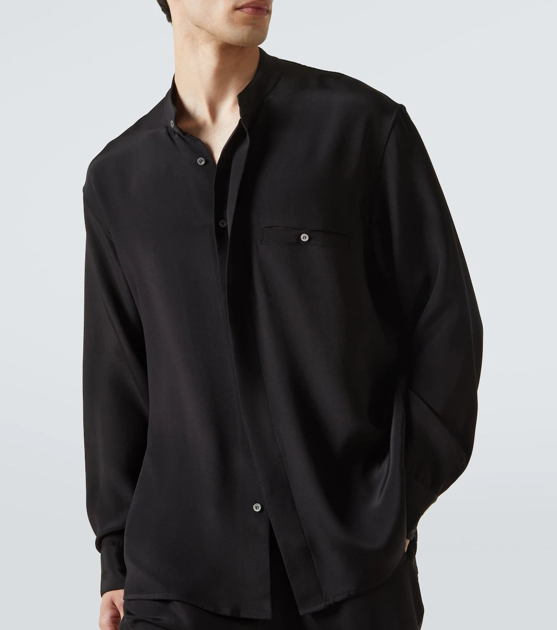 Saman Amel - Silk shirt jacket
