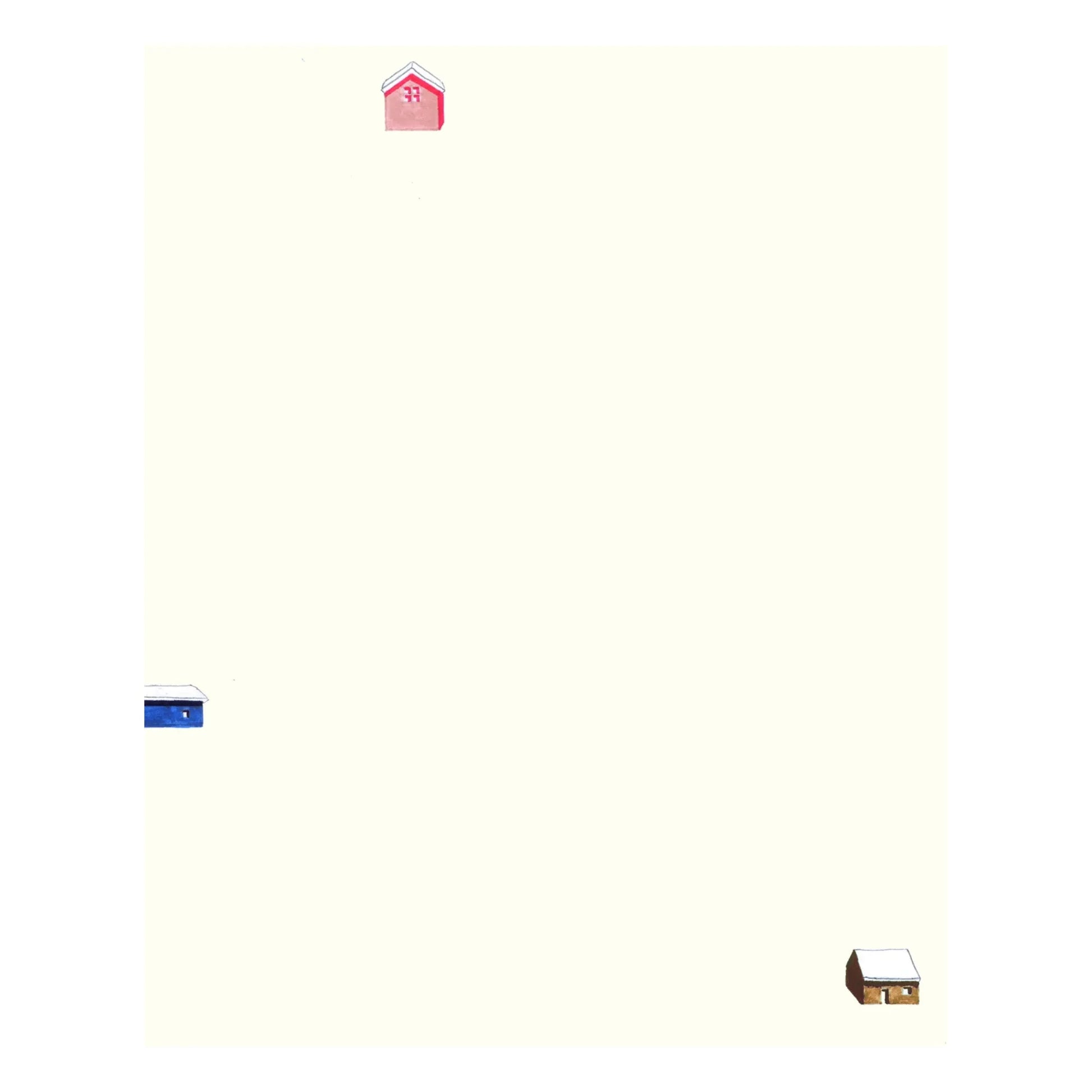 Season Paper - Houses Wallpaper