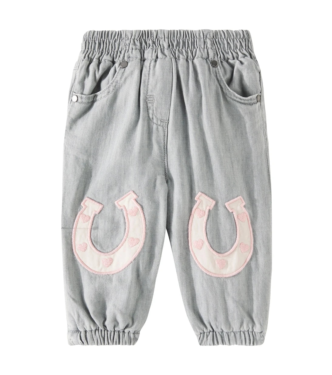 Stella McCartney Kids - جينز مستقيم مطرز للأطفال