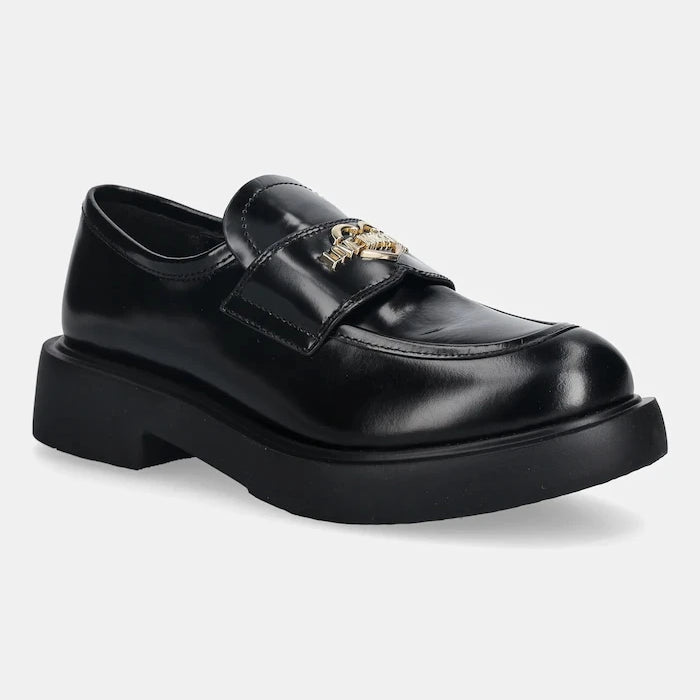 Кожени мокасини Love Moschino