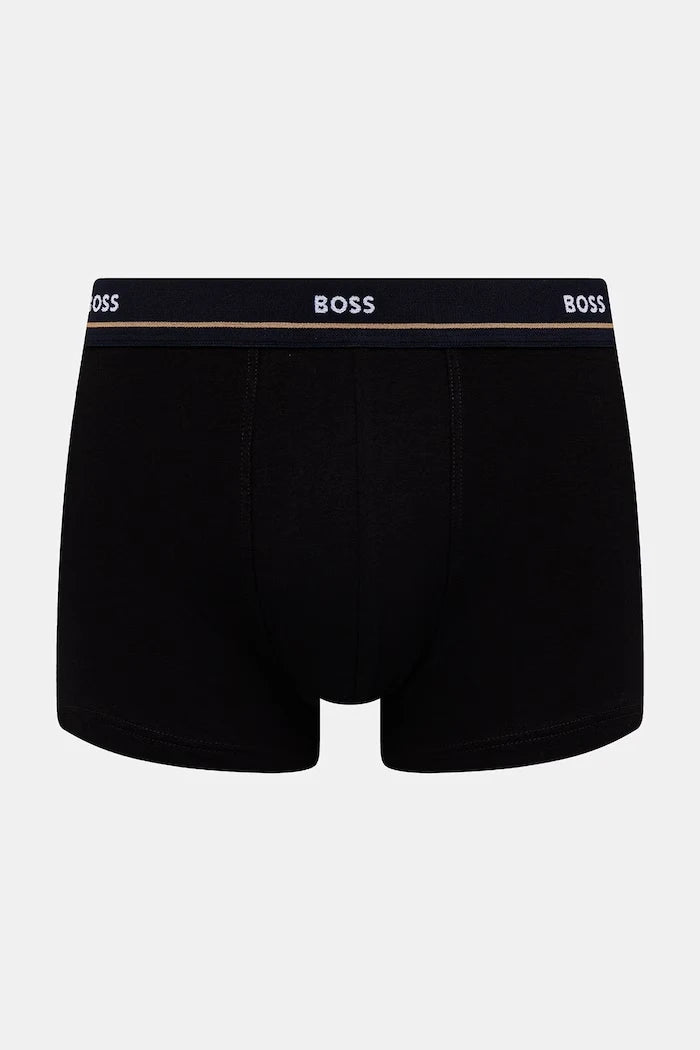 BOSS Erkek Pamuk ve Elastan Boxer Trunk 5P Essential 5’li