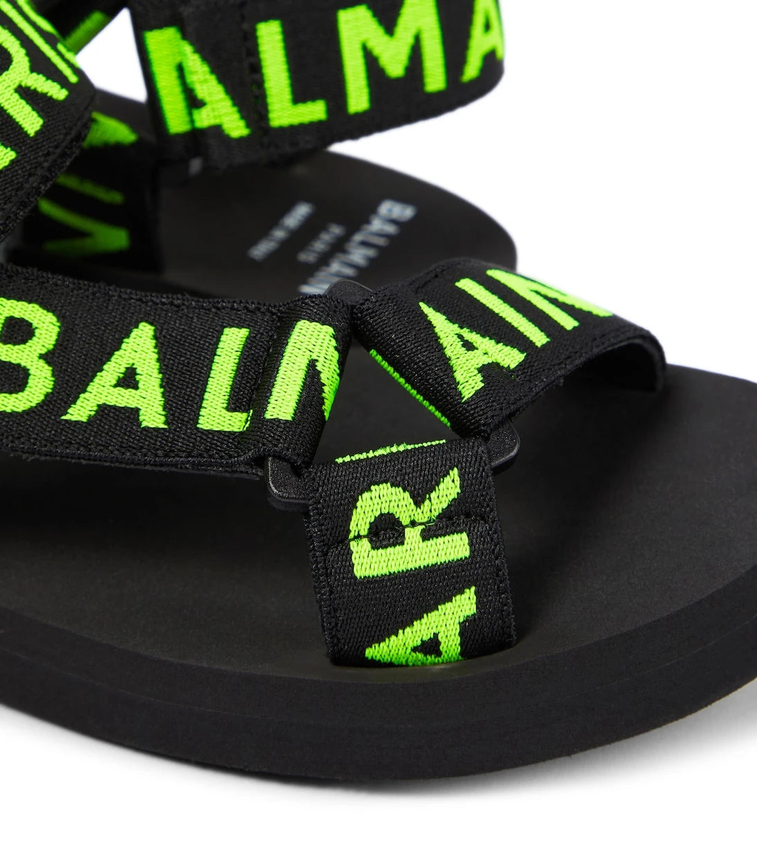 Balmain Kids - صنادل بشعار الماركة