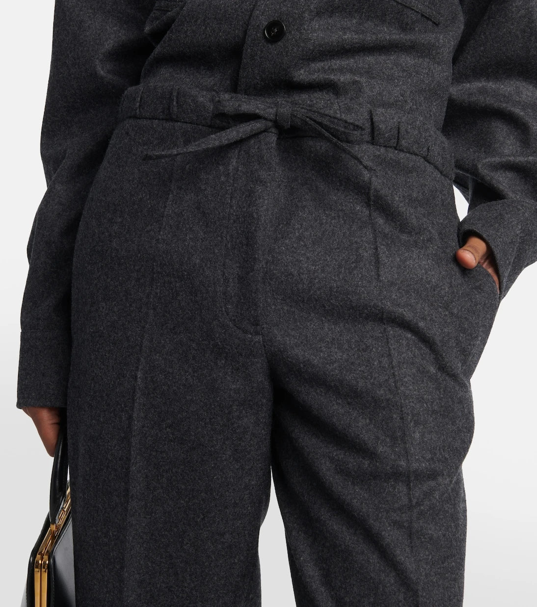 Jil Sander - Virgin wool straight pants