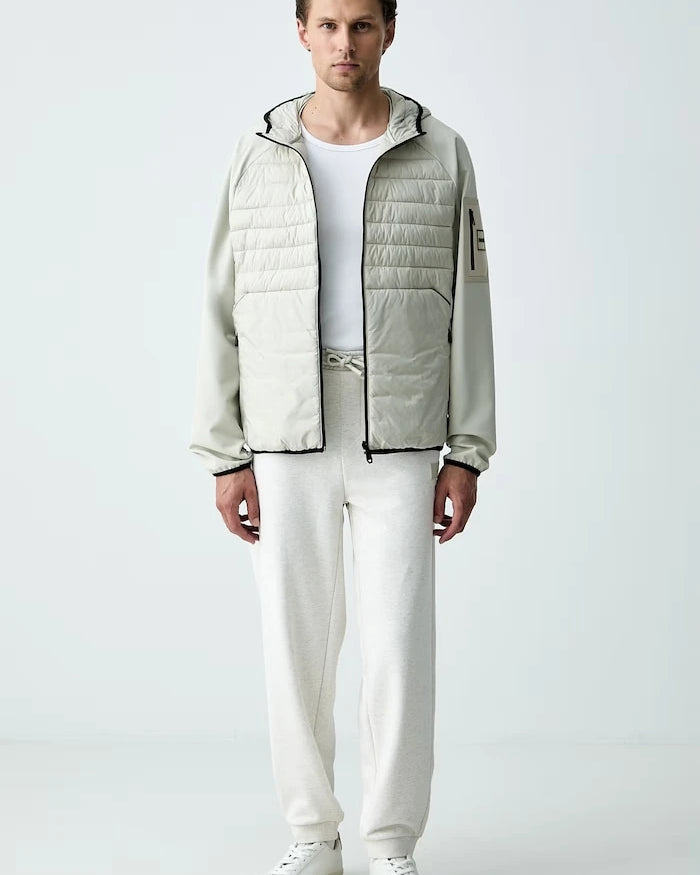 BOSS Green erkek pamuklu spor pantolon JT_Long Pants