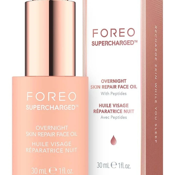 FOREO SUPERCHARGED Gece Onarıcı Yüz Yağı 30 mL