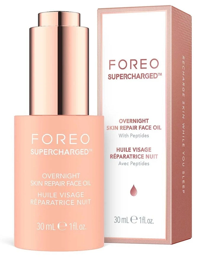 Нощно възстановяващо масло за лице FOREO SUPERCHARGED Overnight Skin Repair Face Oil 30mL
